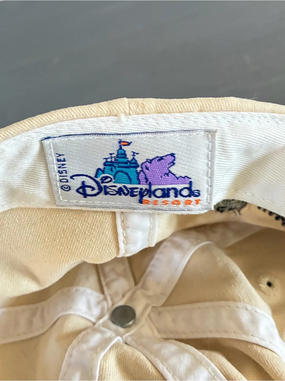 Vintage 90s Disneyland Resort Toy Story Baseball Hat Cap Woody Buzz Lightyear